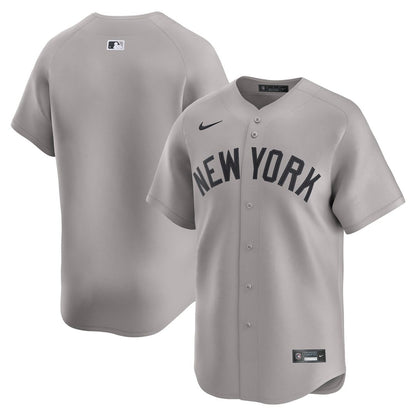 New York Yankees Nike Away Limited Jersey - Gray MLB Team Jersey Baseball Fan Apparel