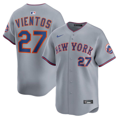New York Mets Mark Vientos Nike All - Star Limited Jersey - Gray MLB Team Jersey Baseball Fan Apparel