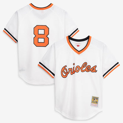 Baltimore Orioles Cal Ripken Jr. Mitchell & Ness Authentic Batting Practice Jersey - Orange MLB Team Jersey Baseball Fan Apparel