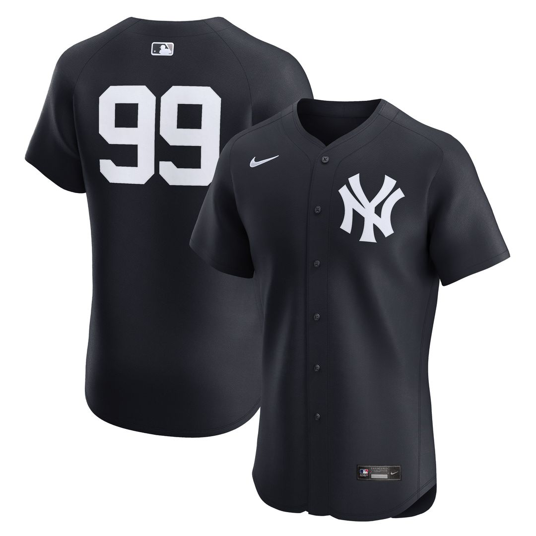 New York Yankees Aaron Judge Nike Home ElitePlayer Jersey - White MLB Team Jersey Baseball Fan Apparel