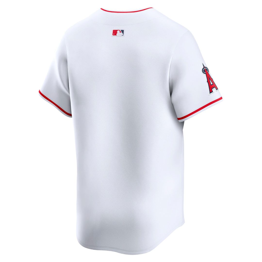 Los Angeles Angels Nike Home Limited Jersey - White MLB Team Jersey Baseball Fan Apparel
