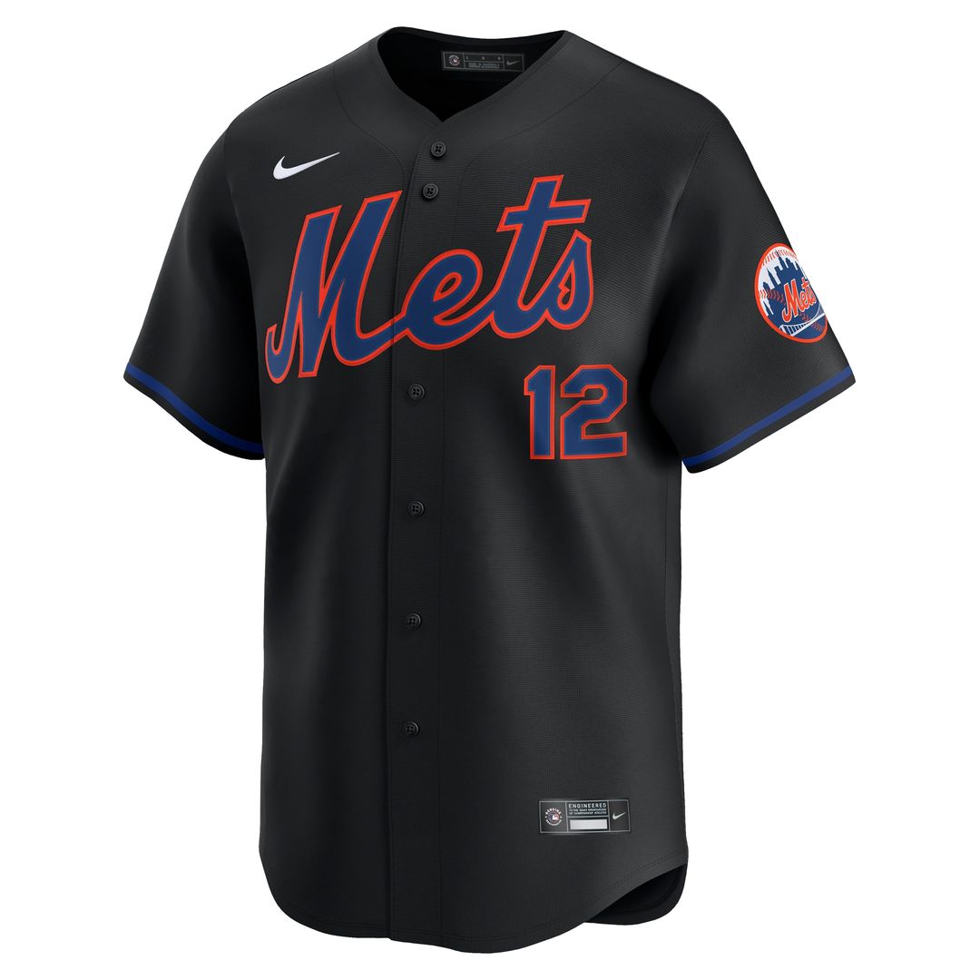 New York Mets Francisco Lindor Nike Home Limited Jersey - White MLB Team Jersey Baseball Fan Apparel