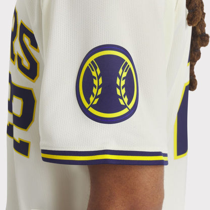 Milwaukee Brewers Christian Yelich Nike Home Limited Player Jersey - Cream MLB Team Jersey Baseball Fan Apparel