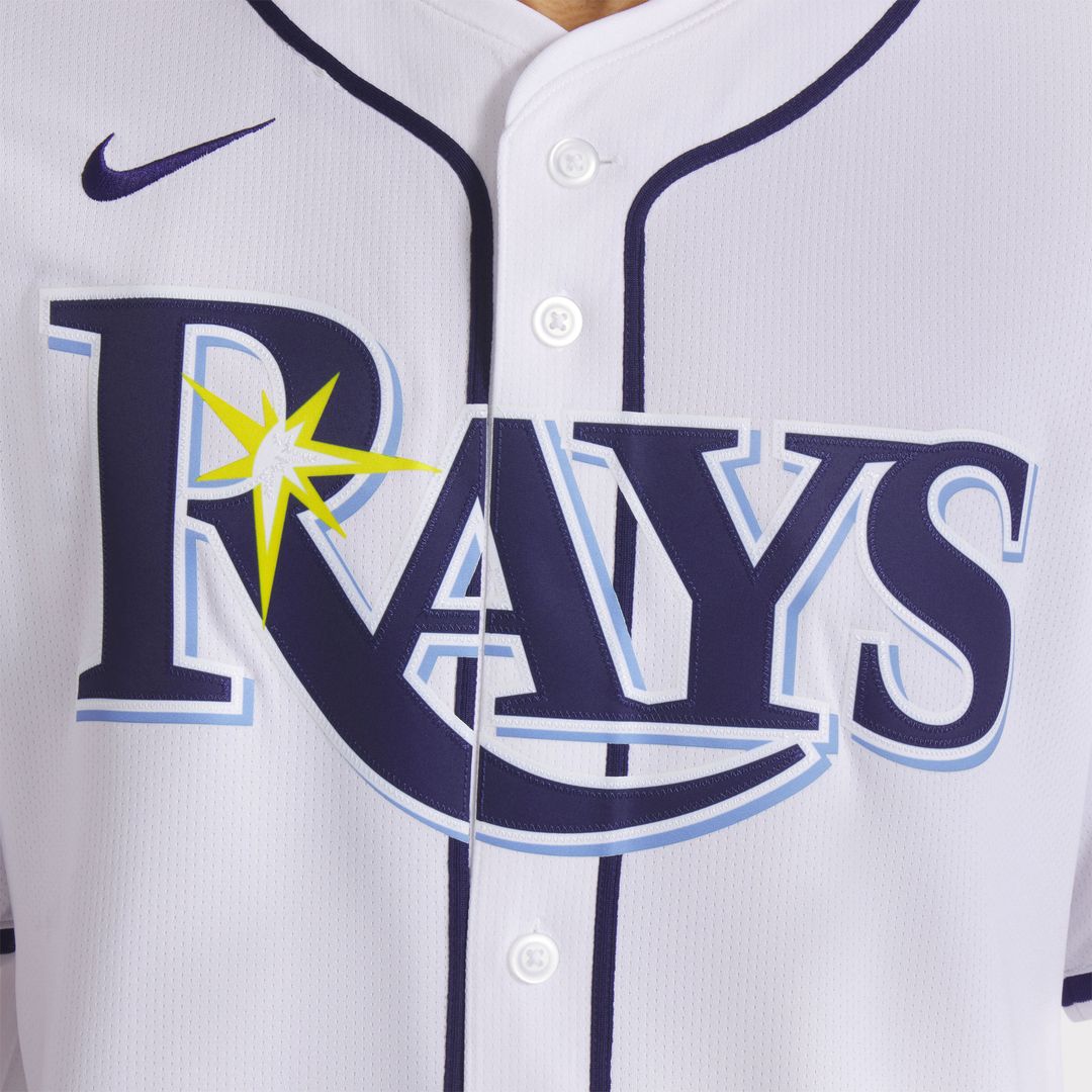 Tampa Bay Rays Nike Home Limited Jersey - White MLB Team Jersey Baseball Fan Apparel