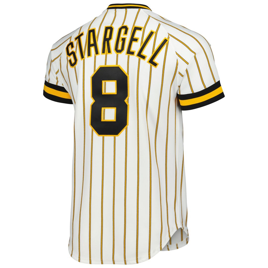 Pittsburgh Pirates Willie Stargell Mitchell & Ness 1979 Throwback Authentic Jersey - Gold MLB Team Jersey Baseball Fan Apparel