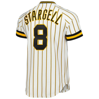 Pittsburgh Pirates Willie Stargell Mitchell & Ness 1979 Throwback Authentic Jersey - Gold MLB Team Jersey Baseball Fan Apparel