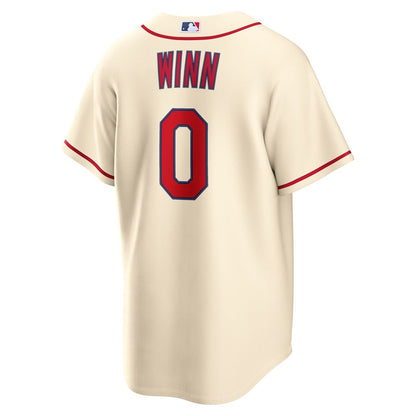 St. Louis Cardinals Masyn Winn Nike Alternate Replica Jersey - Cream MLB Team Jersey Baseball Fan Apparel