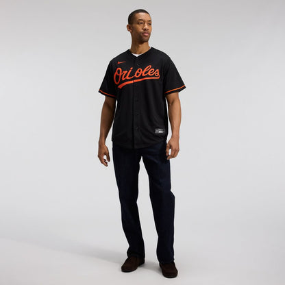 Baltimore Orioles Nike Alternate Replica Team Jersey - Black MLB Team Jersey Baseball Fan Apparel