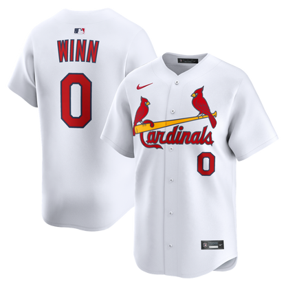 St. Louis Cardinals Masyn Winn Nike Home Limited Jersey - White MLB Team Jersey Baseball Fan Apparel