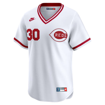 Cincinnati Reds Ken Griffey Nike Throwback Cooperstown Limited Jersey - White MLB Team Jersey Baseball Fan Apparel