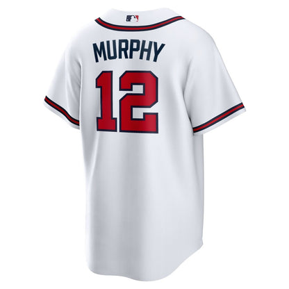 Atlanta Braves Sean Murphy Nike Replica Player Jersey - White MLB Team Jersey Baseball Fan Apparel