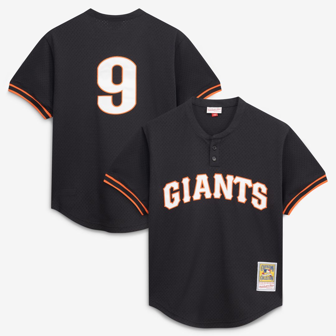 San Francisco Giants Matt Williams Mitchell & Ness Authentic Batting Practice Jersey - Black MLB Team Jersey Baseball Fan Apparel