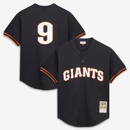 San Francisco Giants Matt Williams Mitchell & Ness Authentic Batting Practice Jersey - Black MLB Team Jersey Baseball Fan Apparel