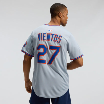 New York Mets Mark Vientos Nike All - Star Limited Jersey - Gray MLB Team Jersey Baseball Fan Apparel
