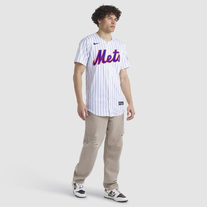 New York Mets Nike Home Replica Team Jersey - White MLB Team Jersey Baseball Fan Apparel