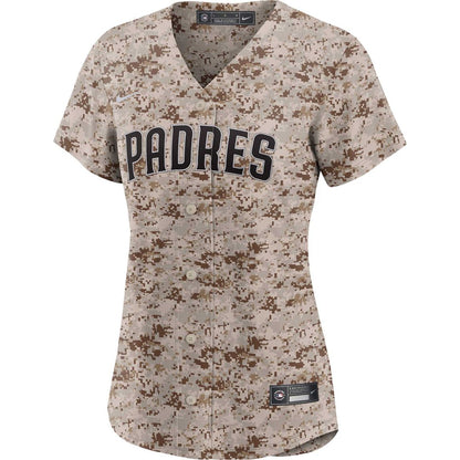 San Diego Padres Fernando Tatis Jr. Nike Women's USMC Alternate Replica Player Jersey - Camo MLB Team Jersey Baseball Fan Apparel