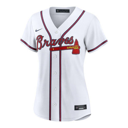 Atlanta Braves Mauricio Dubón Nike Women's Home Replica Jersey - White MLB Team Jersey Baseball Fan Apparel