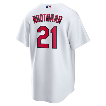 St. Louis Cardinals Lars Nootbaar Nike Home Replica Jersey - White MLB Team Jersey Baseball Fan Apparel