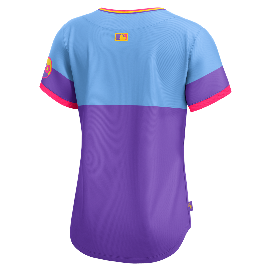 Colorado Rockies Nike Women's 2025 City Connect Limited Jersey - Purple/Light Blue MLB Team Jersey Baseball Fan Apparel