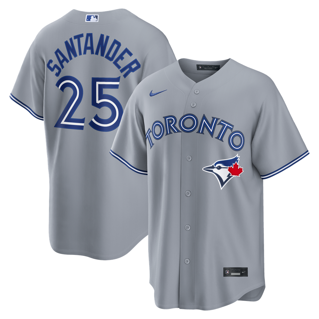 Toronto Blue Jays Anthony Santander Nike Alternate Replica Jersey - Light Blue MLB Team Jersey Baseball Fan Apparel