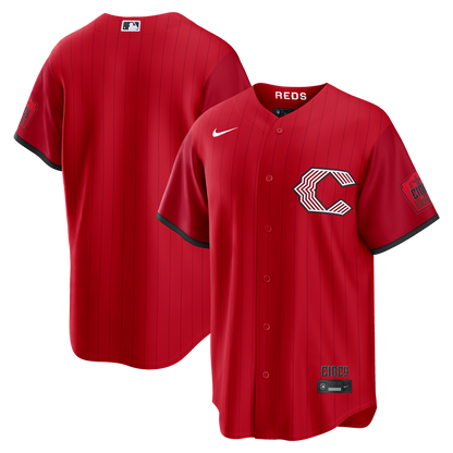 Cincinnati Reds Nike 2026 City Connect Stadium Jersey - Red MLB Team Jersey Baseball Fan Apparel