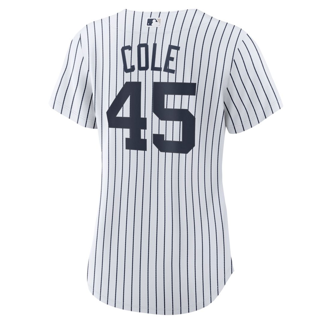 New York Yankees Gerrit Cole Nike Women's Home Replica Player Jersey - White MLB Team Jersey Baseball Fan Apparel