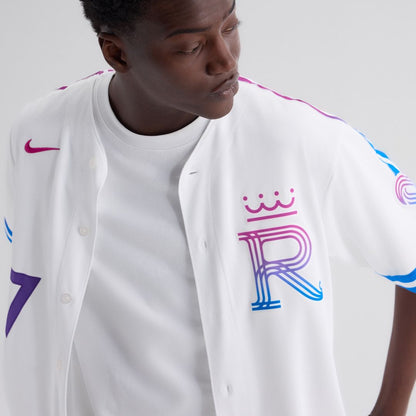 Kansas City Royals Bobby Witt Jr. Nike 2026 City Connect Stadium Jersey - White MLB Team Jersey Baseball Fan Apparel
