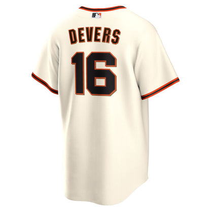 San Francisco Giants Rafael Devers Nike Home Replica Player Jersey - White MLB Team Jersey Baseball Fan Apparel