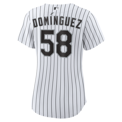 Chicago White Sox Seranthony Domínguez Nike Women's Home Replica Jersey - White MLB Team Jersey Baseball Fan Apparel