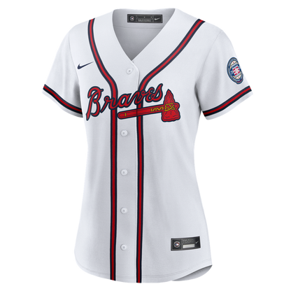 Atlanta Braves Andruw Jones Nike Women's 2026 Baseball Hall of Fame Retired Player Replica Jersey - White MLB Team Jersey Baseball Fan Apparel