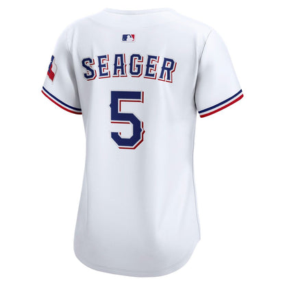 Texas Rangers Corey Seager Nike Women's Home Limited Player Jersey - White MLB Team Jersey Baseball Fan Apparel