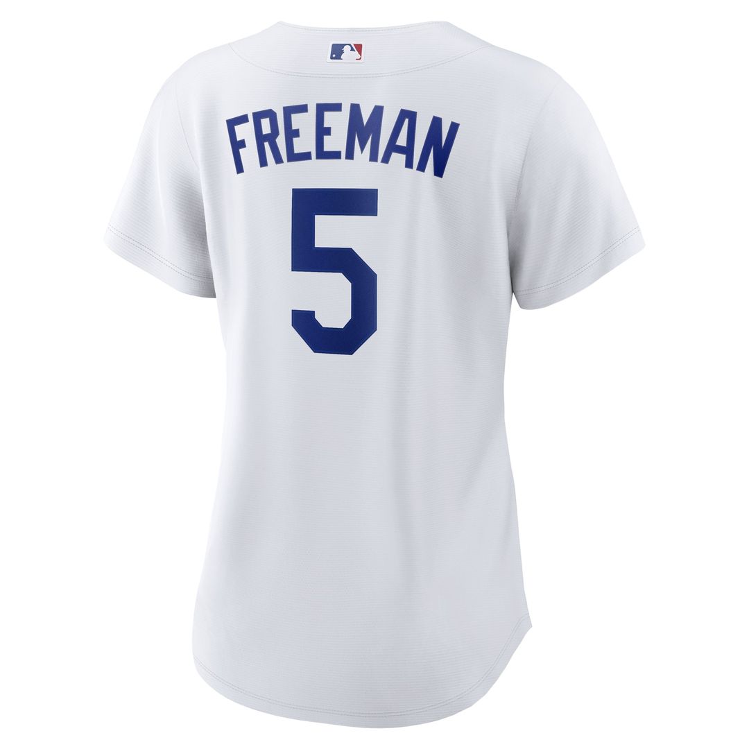 Los Angeles Dodgers Freddie Freeman Nike Women's Home Replica Jersey - White MLB Team Jersey Baseball Fan Apparel