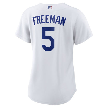 Los Angeles Dodgers Freddie Freeman Nike Women's Home Replica Jersey - White MLB Team Jersey Baseball Fan Apparel