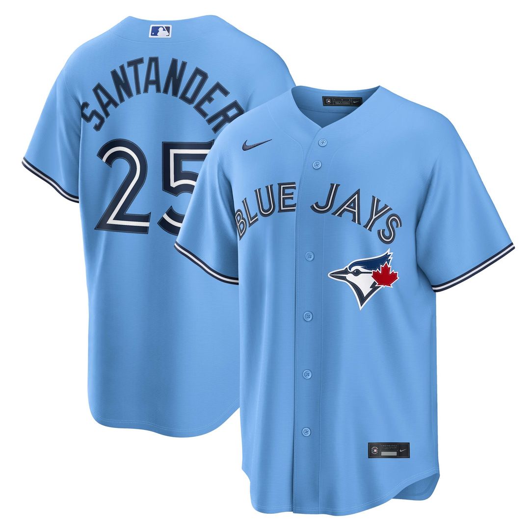 Toronto Blue Jays Anthony Santander Nike Canada Day Replica Jersey - Red MLB Team Jersey Baseball Fan Apparel