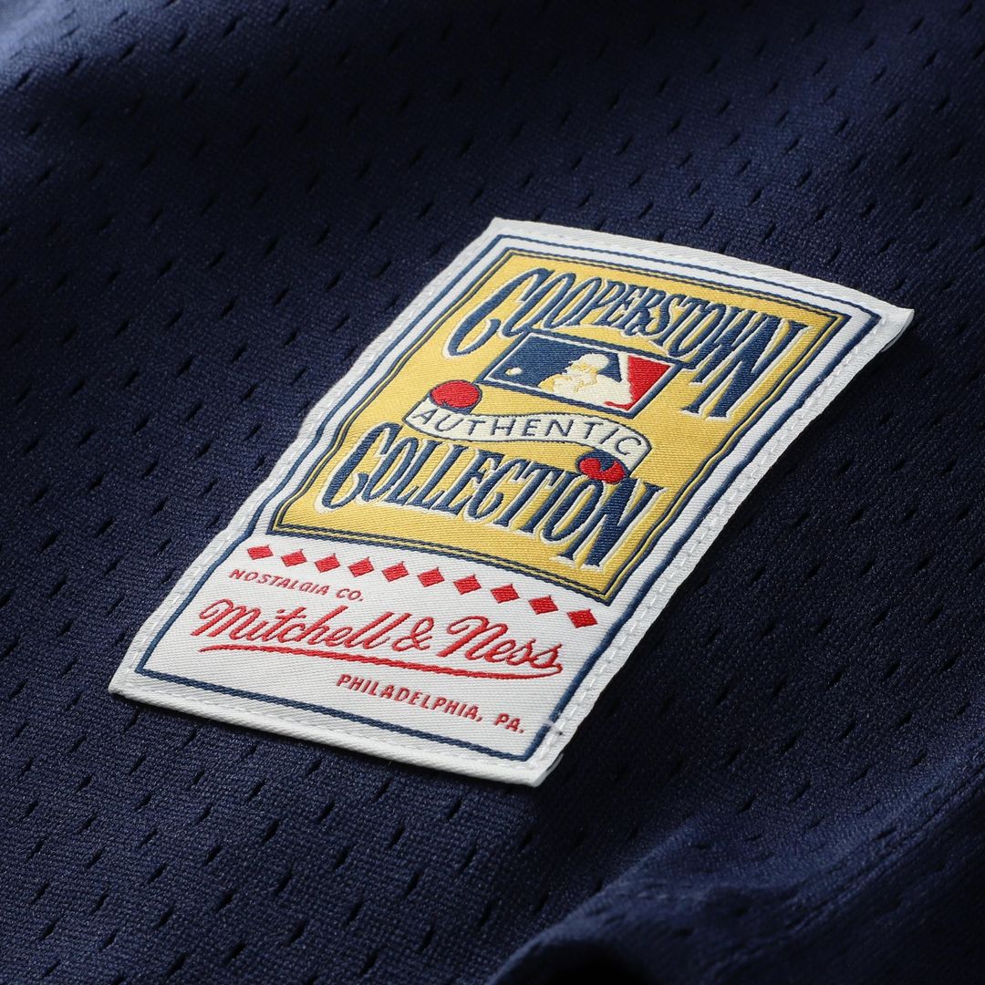 Chicago White Sox Carlton Fisk Mitchell & Ness Authentic Batting Practice Jersey - Navy MLB Team Jersey Baseball Fan Apparel