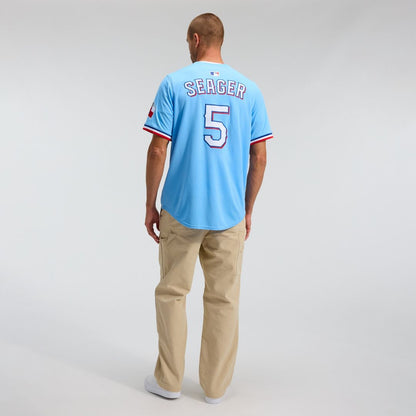 Texas Rangers Corey Seager Nike Alternate 2 Limited Jersey - Royal MLB Team Jersey Baseball Fan Apparel