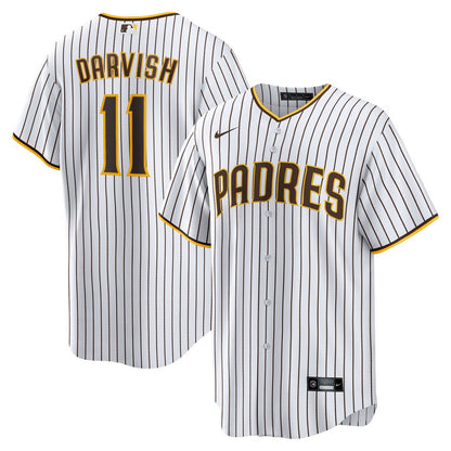 San Diego Padres Yu Darvish Nike Home Replica Player Jersey - White MLB Team Jersey Baseball Fan Apparel