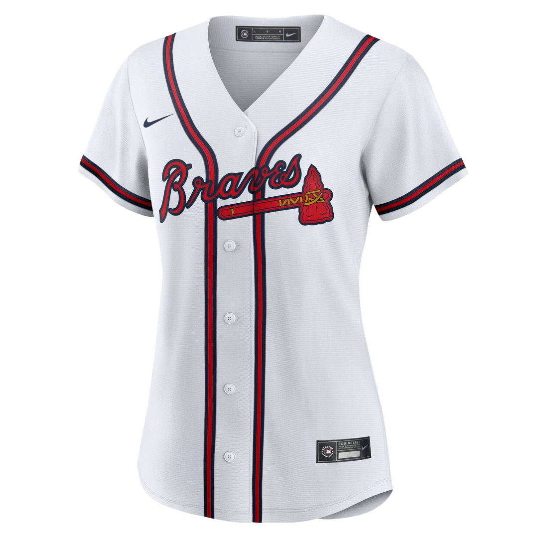 Atlanta Braves Drake Baldwin Nike Women's Home Replica Jersey - White MLB Team Jersey Baseball Fan Apparel