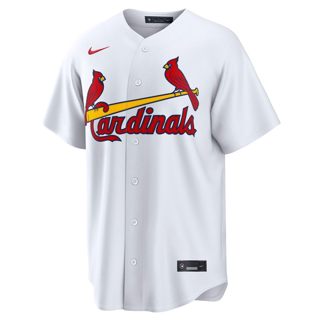 St. Louis Cardinals Lars Nootbaar Nike Home Replica Jersey - White MLB Team Jersey Baseball Fan Apparel
