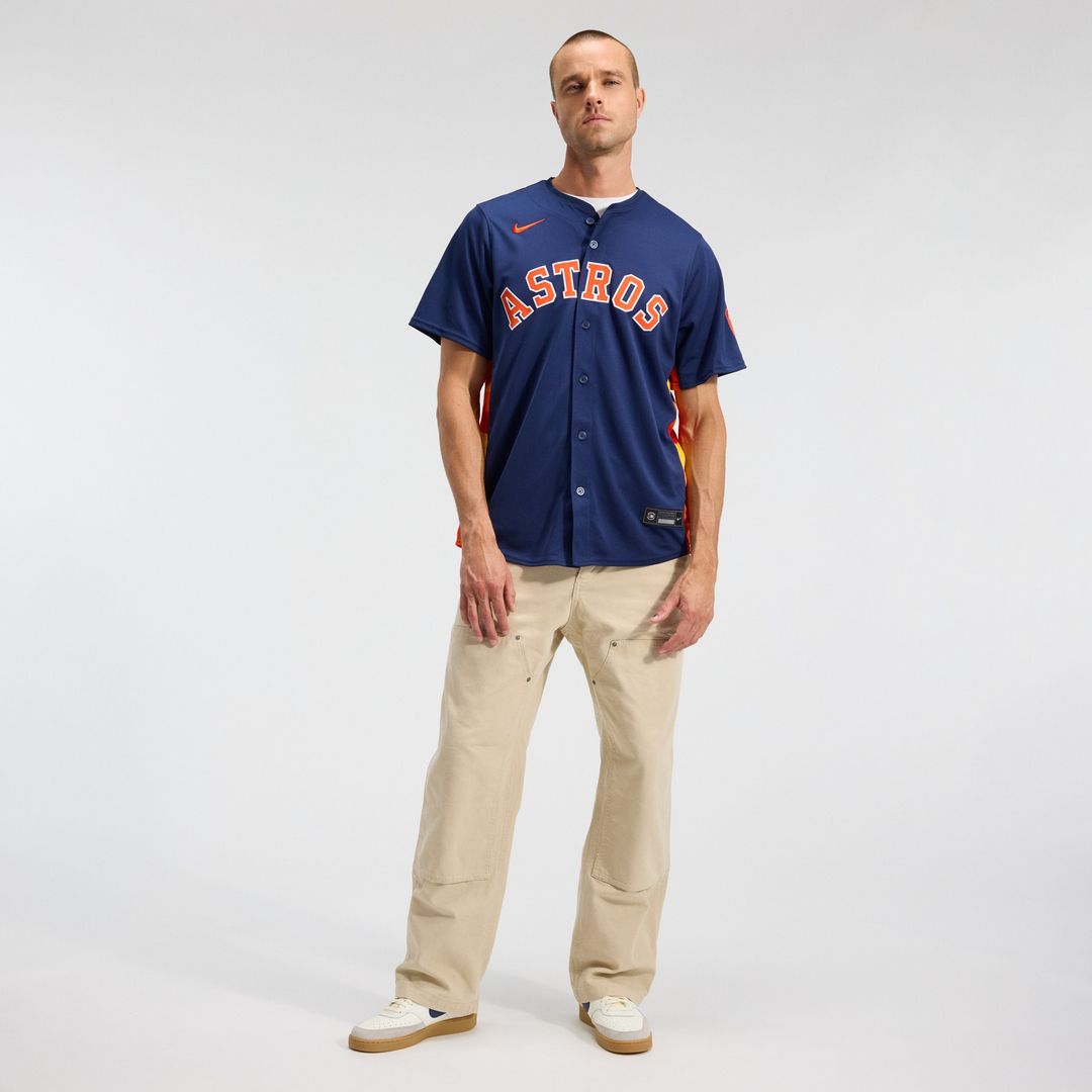 Houston Astros Jose Altuve Nike Alternate Limited Player Jersey - Navy MLB Team Jersey Baseball Fan Apparel