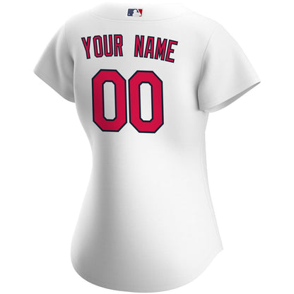 St. Louis Cardinals Nike Women's Home Replica Custom Jersey - White MLB Team Jersey Baseball Fan Apparel