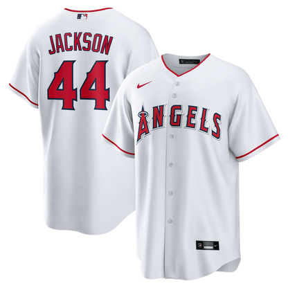 Los Angeles Angels Reggie Jackson Nike Home Retired Player Replica Jersey - White MLB Team Jersey Baseball Fan Apparel