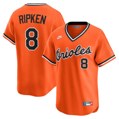 Baltimore Orioles Cal Ripken Sr. Nike Throwback Cooperstown Limited Jersey - Orange MLB Team Jersey Baseball Fan Apparel