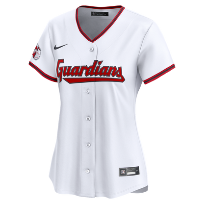 Cleveland Guardians José Ramírez Nike Women's Home Limited Player Jersey - White MLB Team Jersey Baseball Fan Apparel