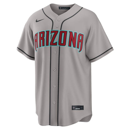 Arizona Diamondbacks Corbin Carroll Nike Road Replica Jersey - Gray MLB Team Jersey Baseball Fan Apparel