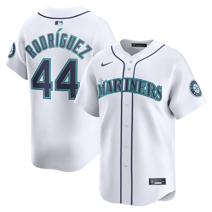 Seattle Mariners Julio Rodríguez Nike Home Limited Player Jersey - White MLB Team Jersey Baseball Fan Apparel