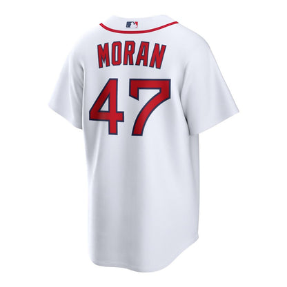 Boston Red Sox Jovani Moran Nike Home Replica Jersey - White MLB Team Jersey Baseball Fan Apparel