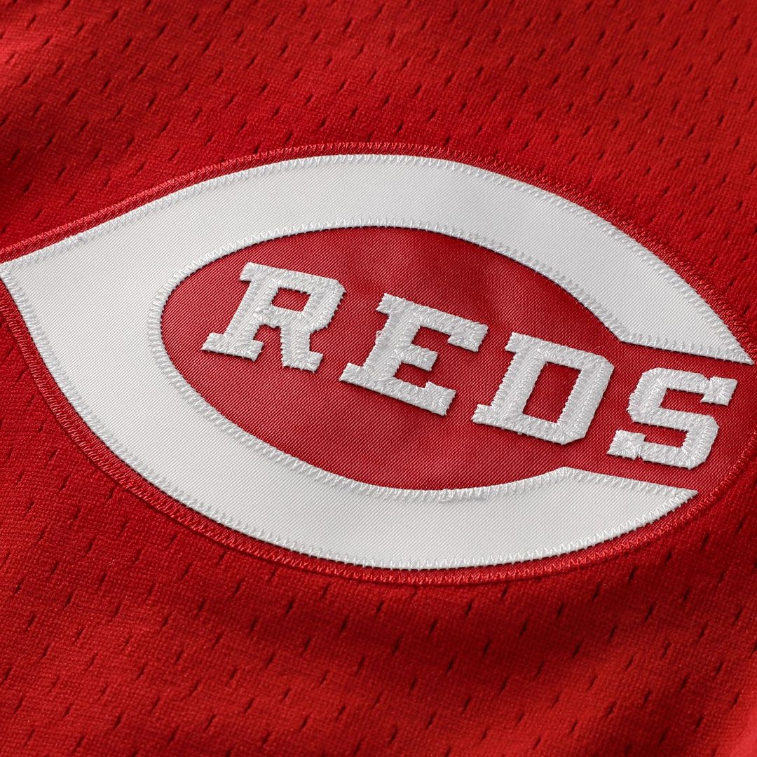 Cincinnati Reds Johnny Bench Mitchell & Ness Authentic Batting Practice Jersey - Scarlet MLB Team Jersey Baseball Fan Apparel