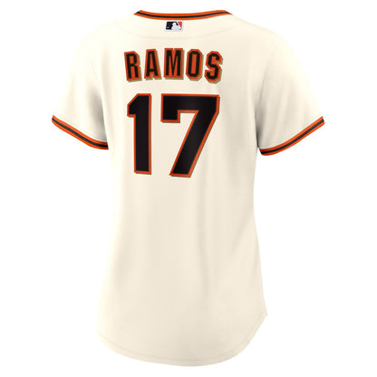 San Francisco Giants Heliot Ramos Nike Women's Home Replica Jersey - White MLB Team Jersey Baseball Fan Apparel
