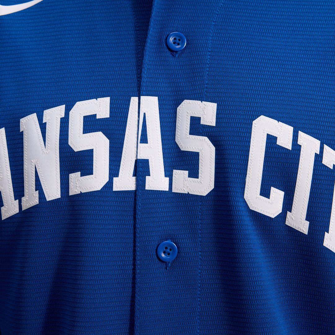 Kansas City Royals Nike Road Replica Team Jersey - Gray MLB Team Jersey Baseball Fan Apparel